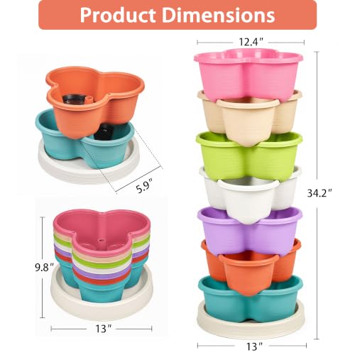 7 Tier Vertical Garden Planter (7 Count)