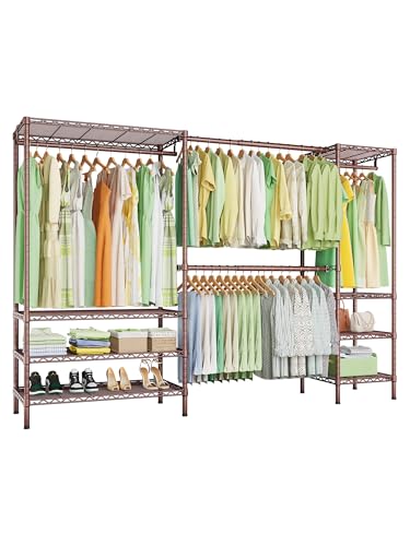 E11 Heavy Duty Closet Garment Rack