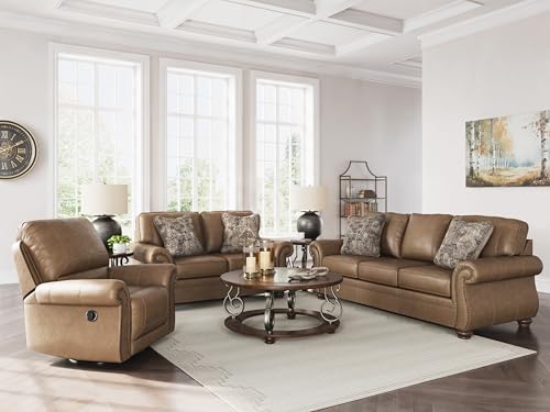 Faux Leather Sofa