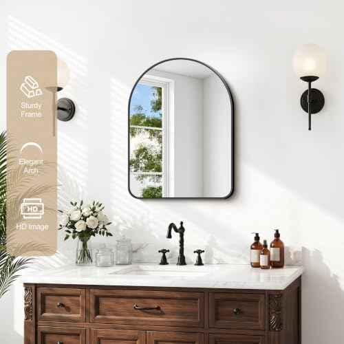 Arched Bathroom Vanity Mirror