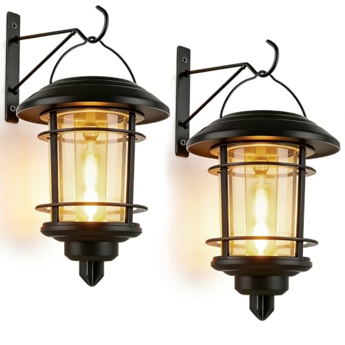 2 Pack Solar Lanterns Outdoor (2 Count)
