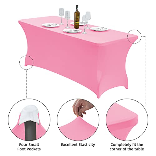 4FT Stretch Spandex Fitted Tablecloth
