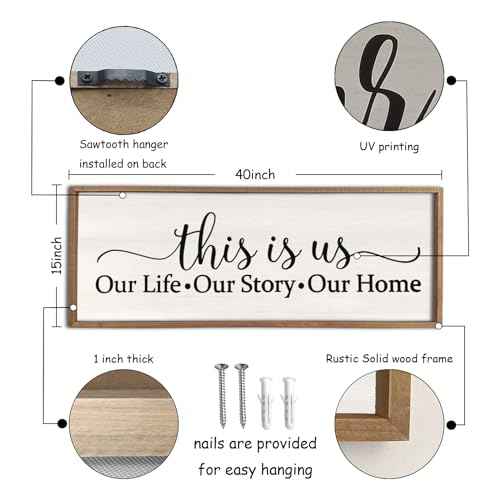 This Is Us Sign Wall Decor