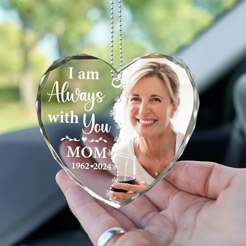 2026 Personalized Memorial Hanging Glass Ornament