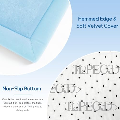 Baby Play Mat for Floor Nursery Muscle Mat Area Rug Playroom Rug 79x110" Elastic Foam 1.3" Thick Crawling Mat for Babies