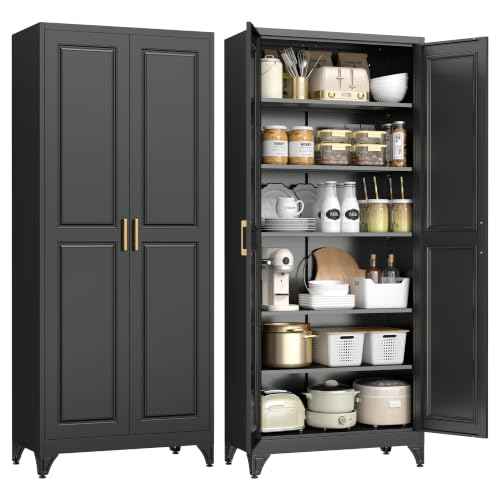 75" Kitchen Pantry Cabinet