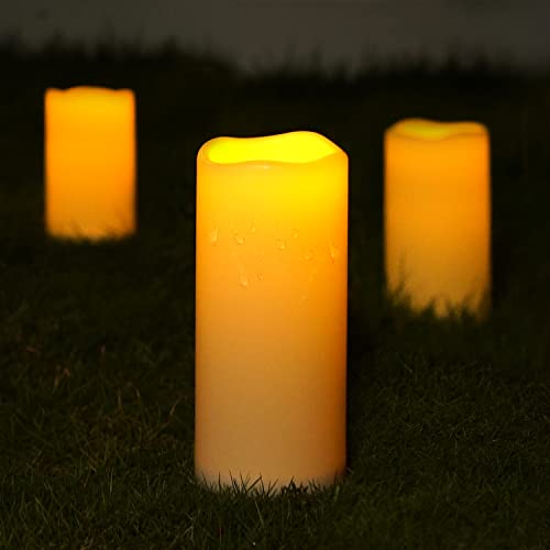 4" x 10" Single Waterproof Outdoor Flameless Candles
