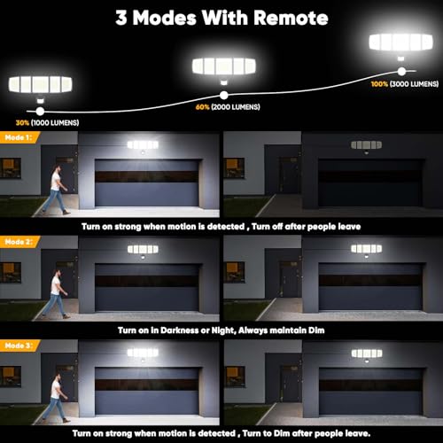 Solar Lights Outdoor Waterproof Motion Sensor (3 Count)
