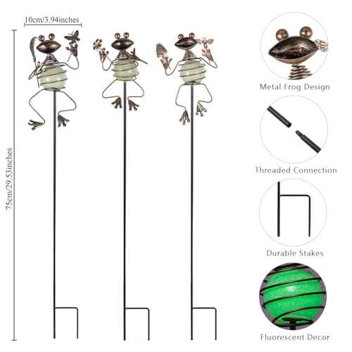 3 Pack Decorative Garden Stakes (3 Count)