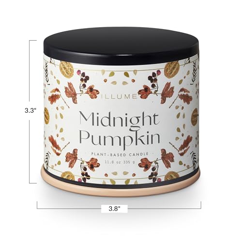 Noble Holiday Collection Midnight Pumpkin Vanity Tin Candle