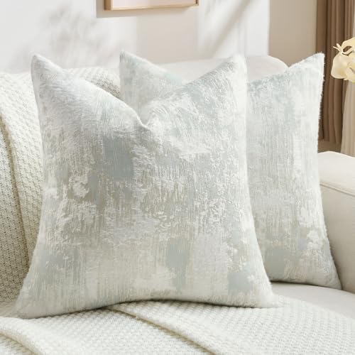 Pack of 2 Faux Cashmere Throw Pillow Covers 24x24 Inch (2 Count)
