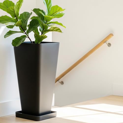 Garden Large 28 in.Tall Planters Set of 2 for Indoor and Outdoor (2 Count)