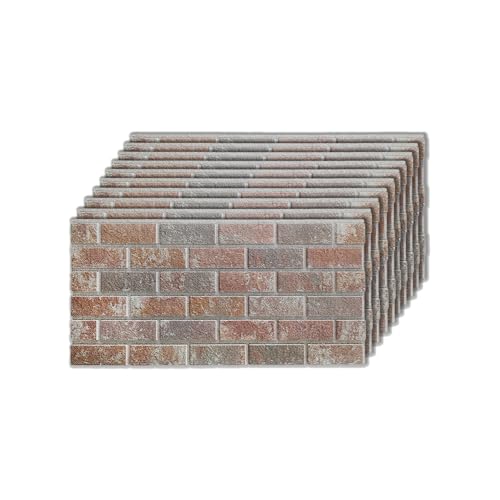 3D Wall Panels Brick Effect