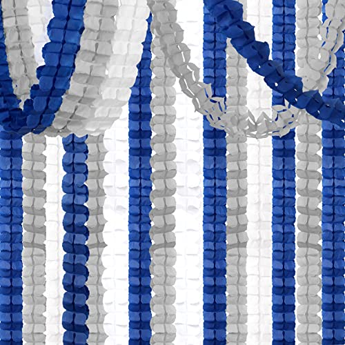 Navy Blue White (12 Count)