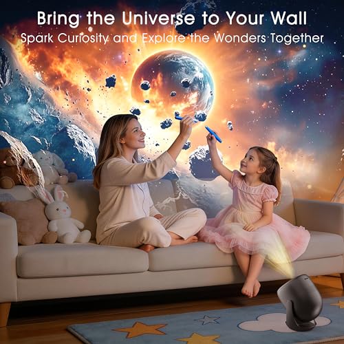 3D Galaxy Projector for Bedroom