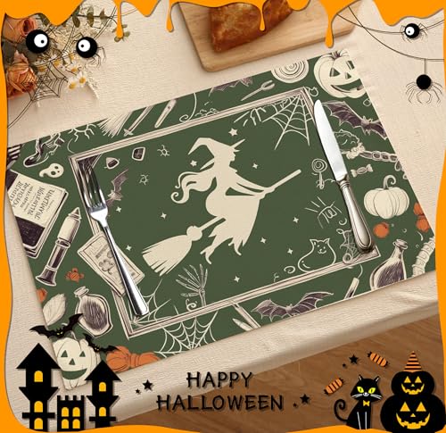 Halloween Bat Placemats Set of 4 (4 Count)