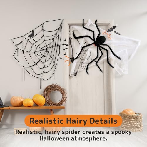 Halloween Spider with Light Up Eyes