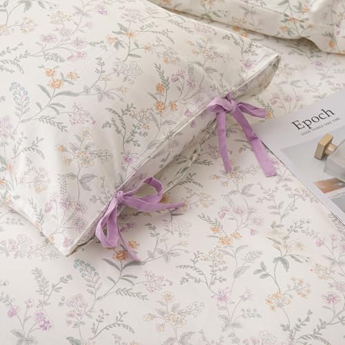 Vintage Floral Comforter Set King