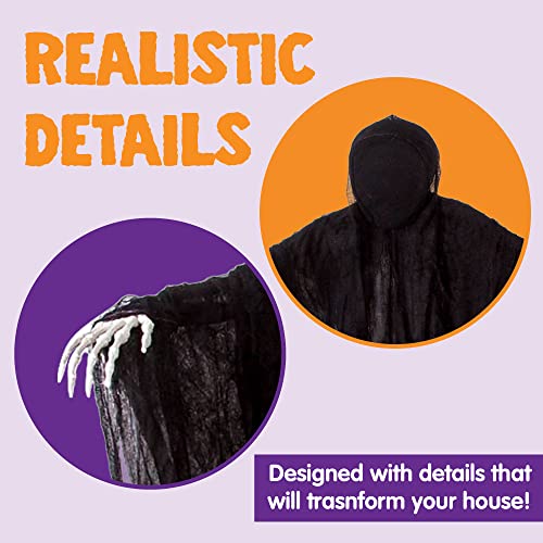 63” Halloween Decorations Outdoor Grim Reaper
