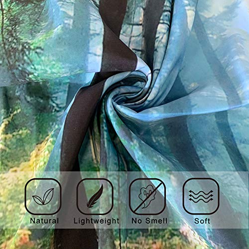 Forest Tapestry Home Decor Landscape Living Room Bedroom Decoration Magic Tapestry Curtain