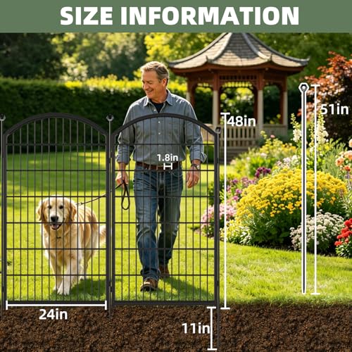 Decorative Garden Fence (17 Sq Ft)
