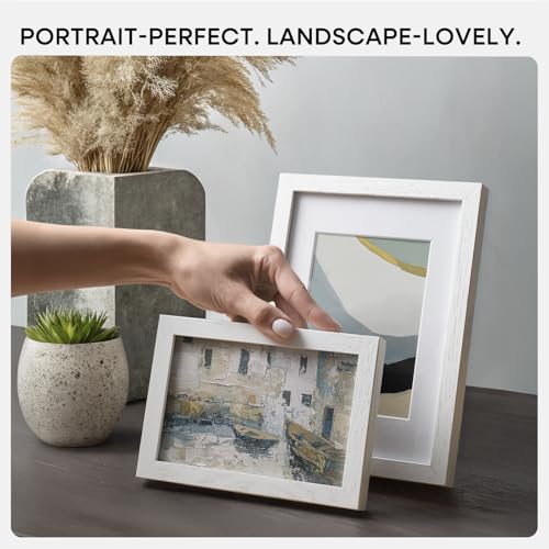 A4 White Oak Picture Frame