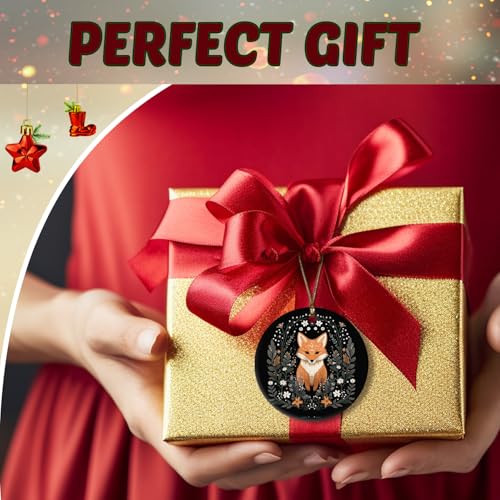 Fox Ornament Fox Gifts for Women Girls Men