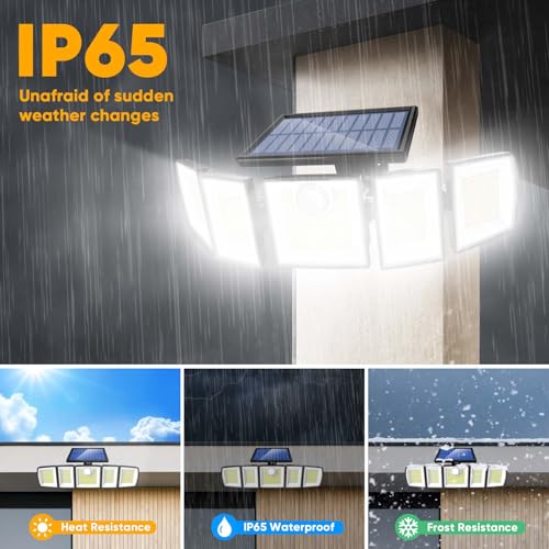 Solar Lights Outdoor Waterproof Motion Sensor (3 Count)