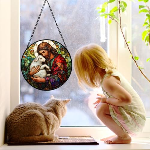 Stained Glass Window Hanging