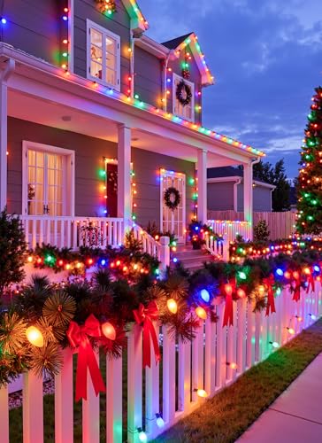 150Ft Christmas Lights Outdoor (150 Count)