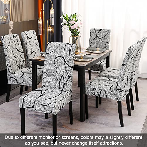 Pattern Chair Covers for Dining Chairs