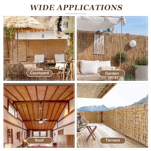 Natural Reed Fencing Rolls