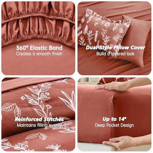 Brown King Comforter Set