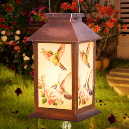 Hummingbird Lantern Wind Chimes