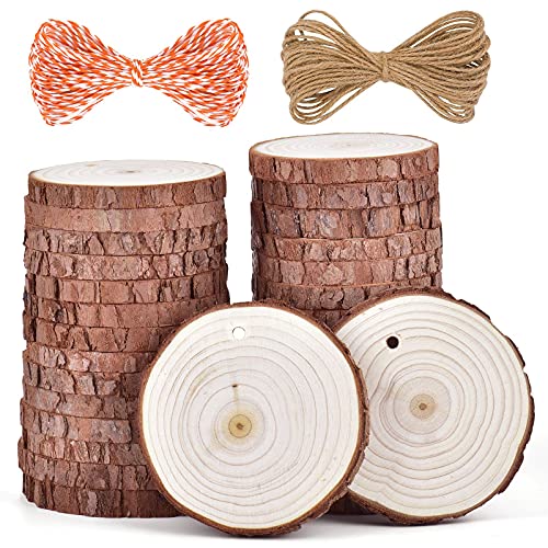 Natural Wood Slices (30 Count)