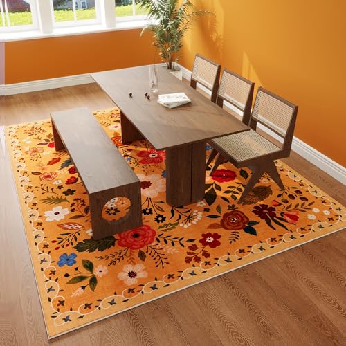 Area Rug 6x9 Washable