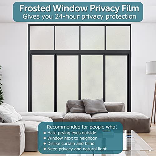 Frosted Window Privacy Film