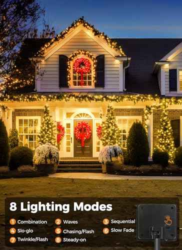 Solar String Lights Outdoor Waterproof (72 Foot)