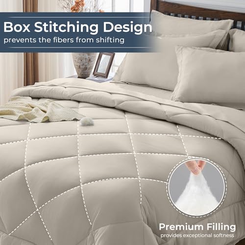 7 Piece California King Comforter Set