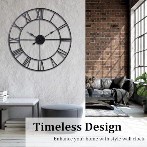 30 Inch Wall Clock for Living Room Decor
