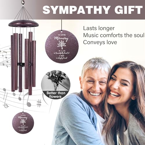 Engrave Bereavement Wind Chimes Loss of Mother Loved One