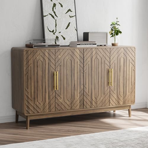 55" Modern Sideboard Cabinet with Storage