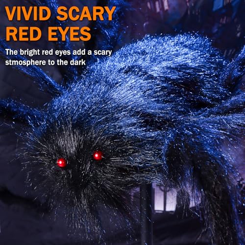 15FT Halloween Giant Spider Outdoor Decorations (15FT)