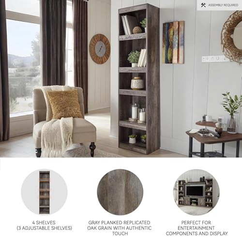 Wynnlow Tall Pier Bookcase
