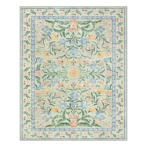Boho Washable Rugs 8x10