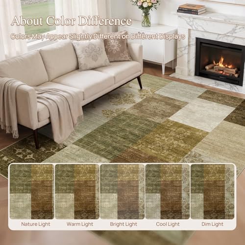 6x9 Area Rug for Living Room (56 Sq Ft)
