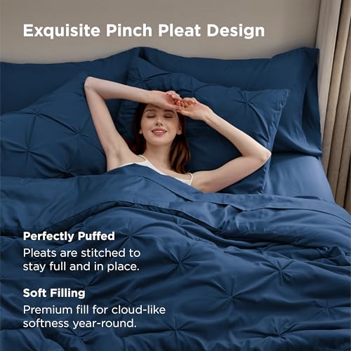 7 Piece Queen Comforter Set & Sheet Set
