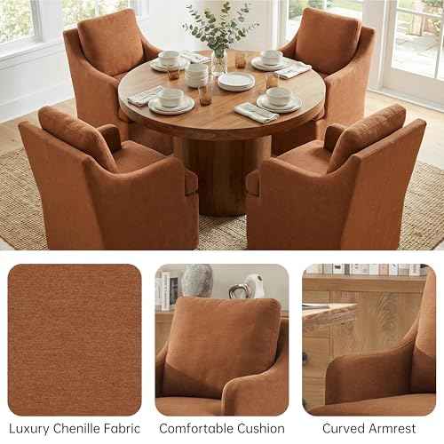 Upholstered Dining Chairs Set of 4