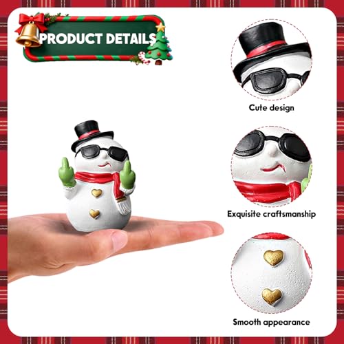 Christmas Snowman Figurine
