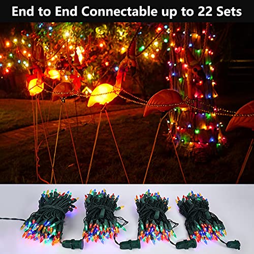 Multicolor Christmas Lights Connectable